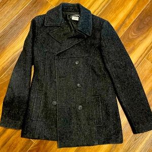 Black Peacoat - Great condition
